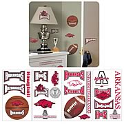 University Of Arkansas Peel and Stick Wall Applique
